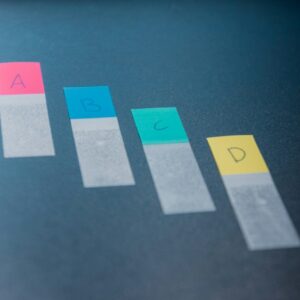 a close up of a piece of paper on a table